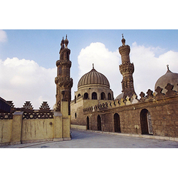 Aerial view of al-Azhar Mosque